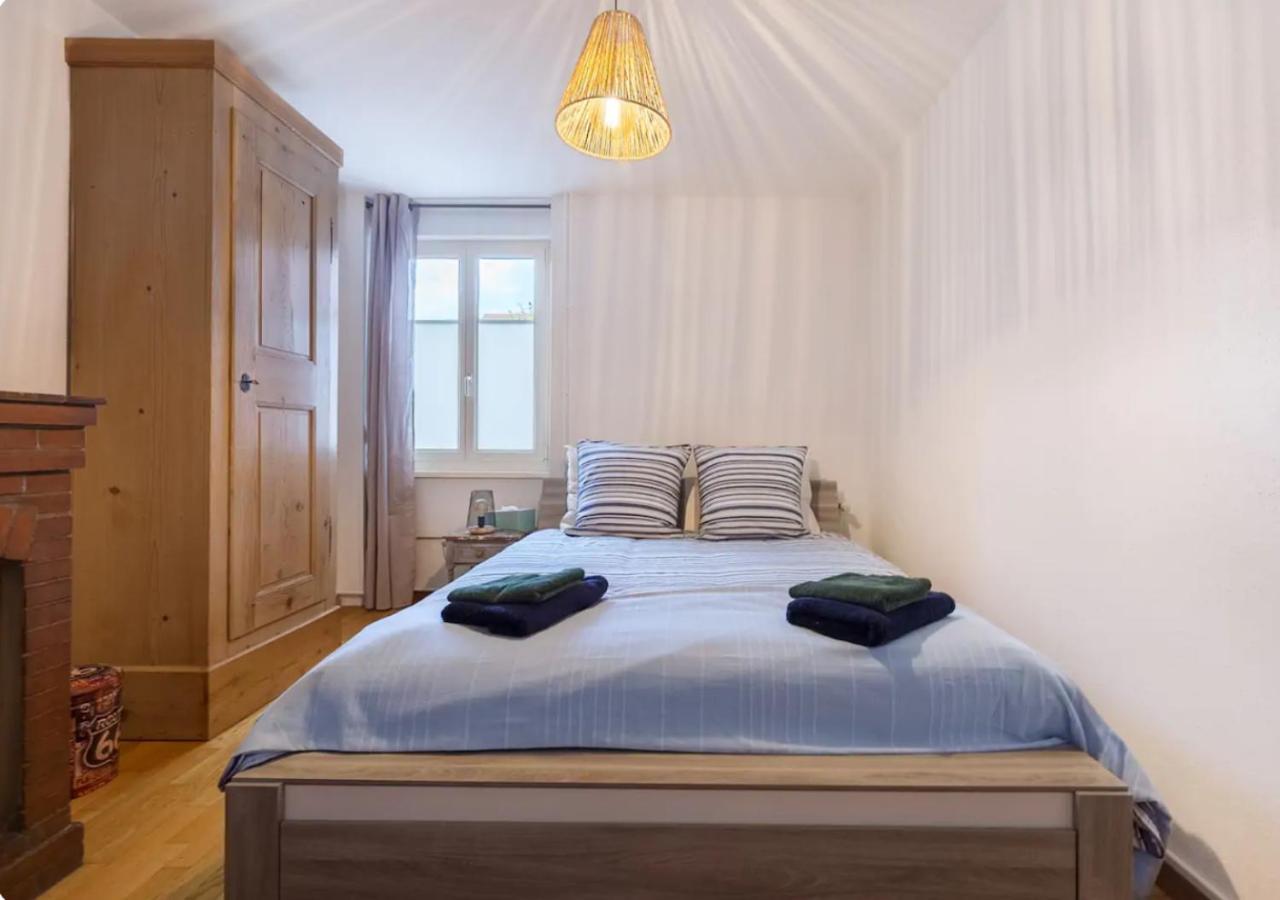 Colmar Appt familial à 3 min du centre - parking gratuit - Une chambre et 5 pers Exterior foto
